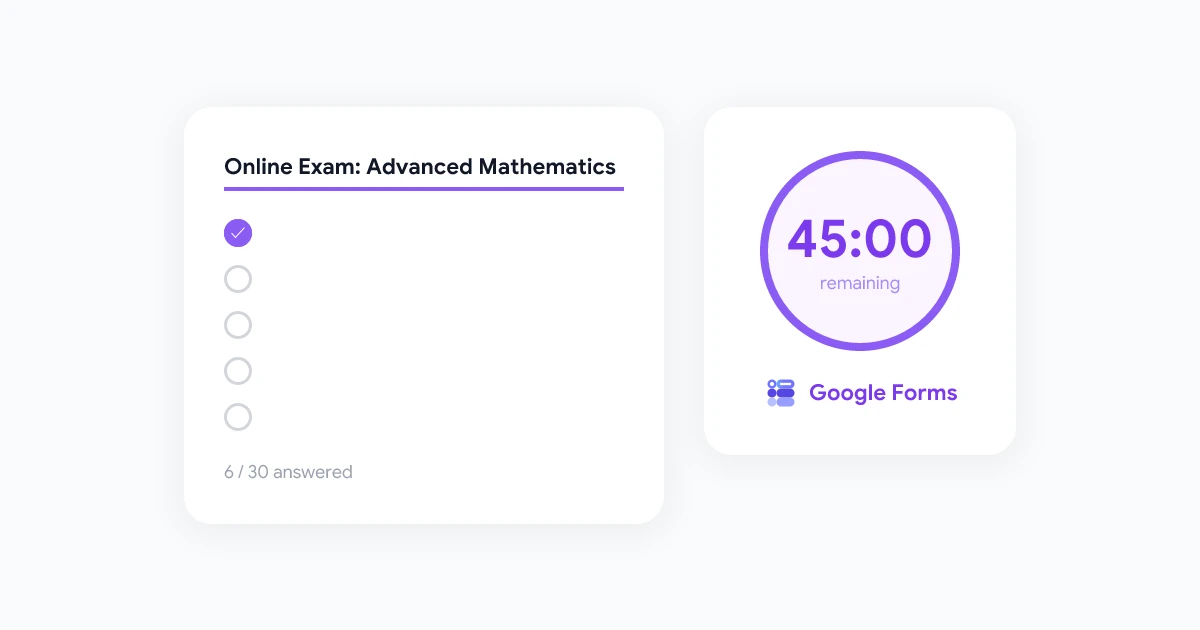 Google Forms for Online Exams: How to Create Timed, Secure Assessments