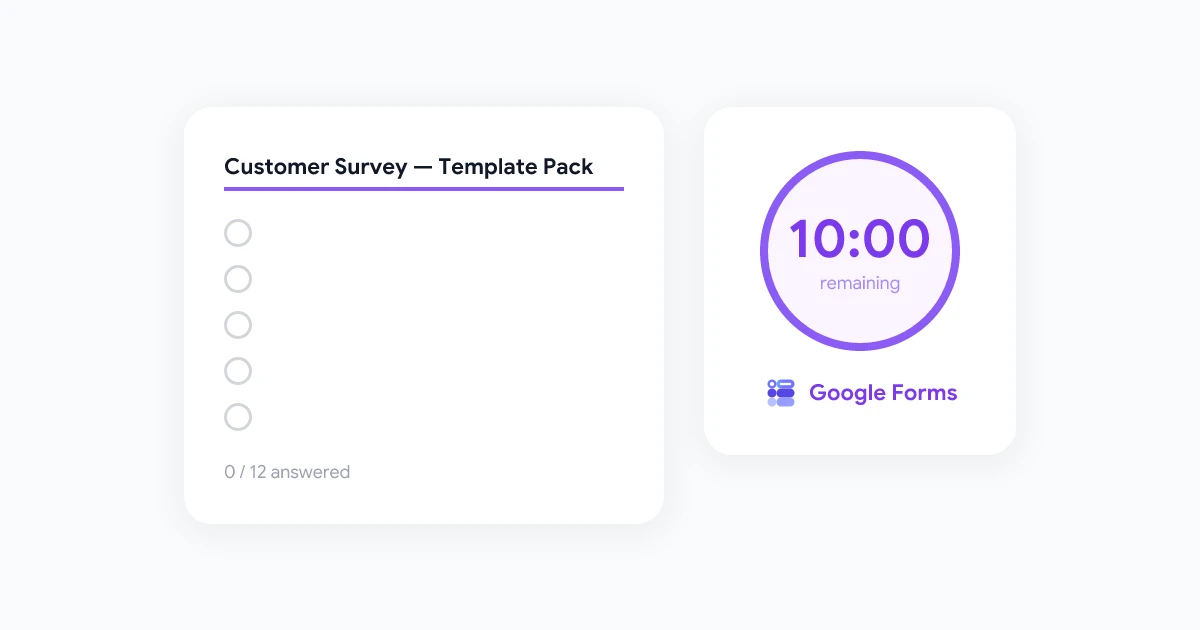 Google Forms Templates: 10 Ready-to-Use Designs for Every Use Case