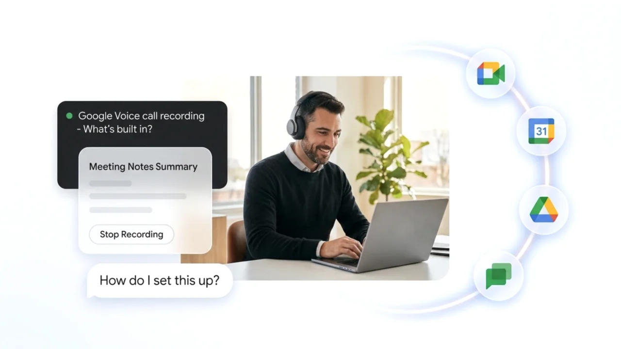 Google Voice Call Recording: What's Built In and How to Record Every Call