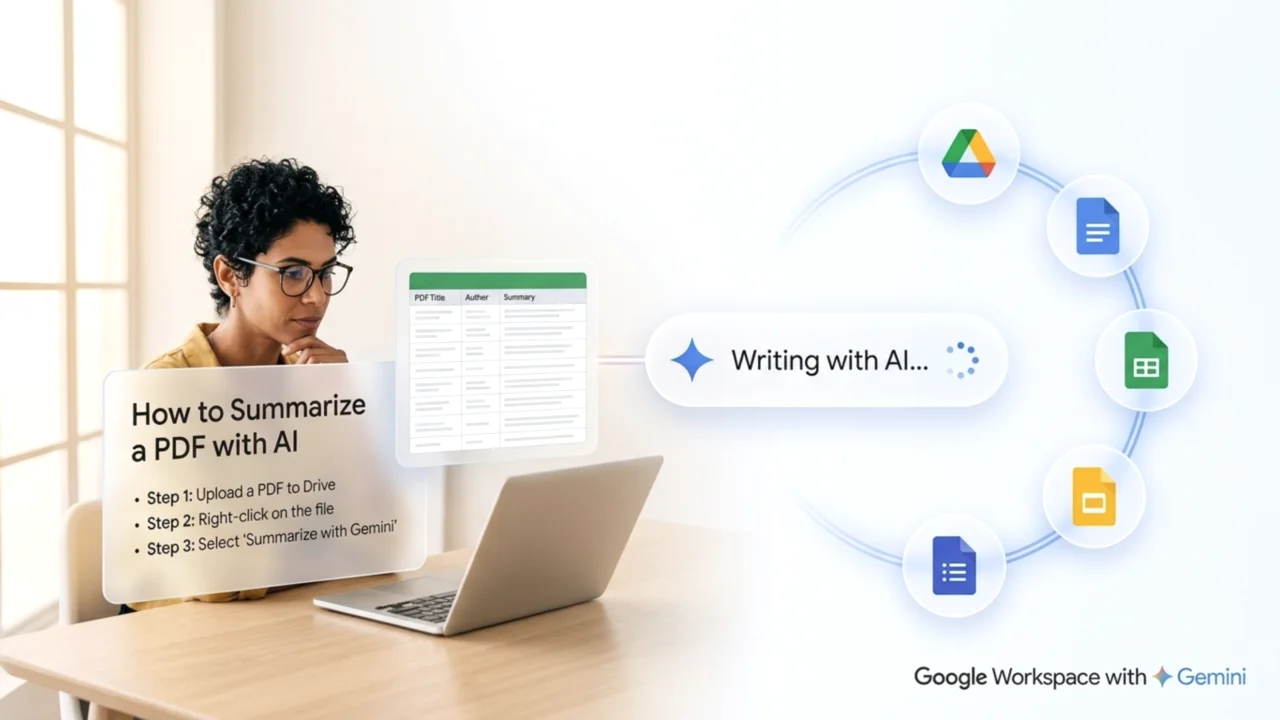 How to Summarize a PDF with AI in Google Drive (Step by Step)