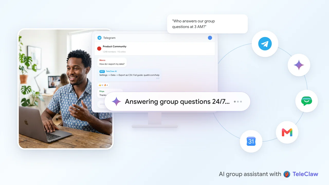 Telegram AI chatbot for groups: setup, permissions, and the best options in 2026