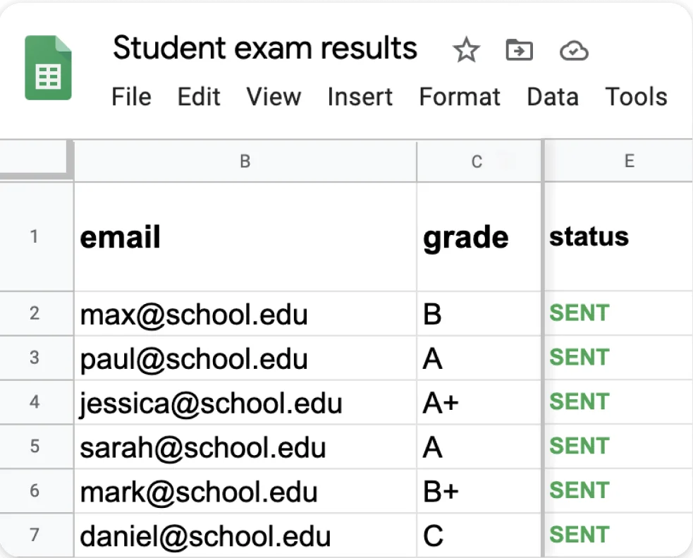 Track email opens and clicks in real time